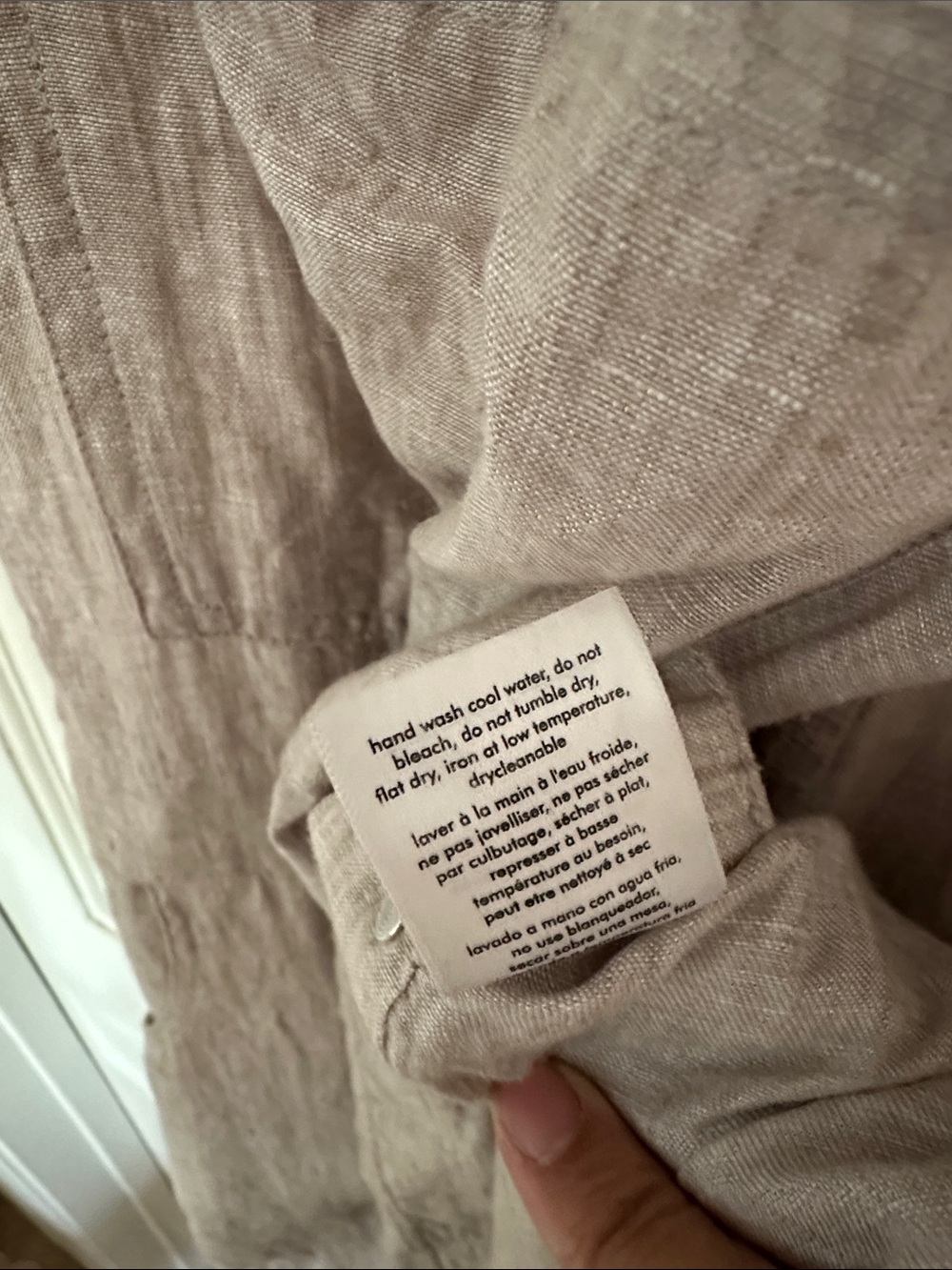 WeWoreWhat Linen Beige Overalls - Picture 8 of 8